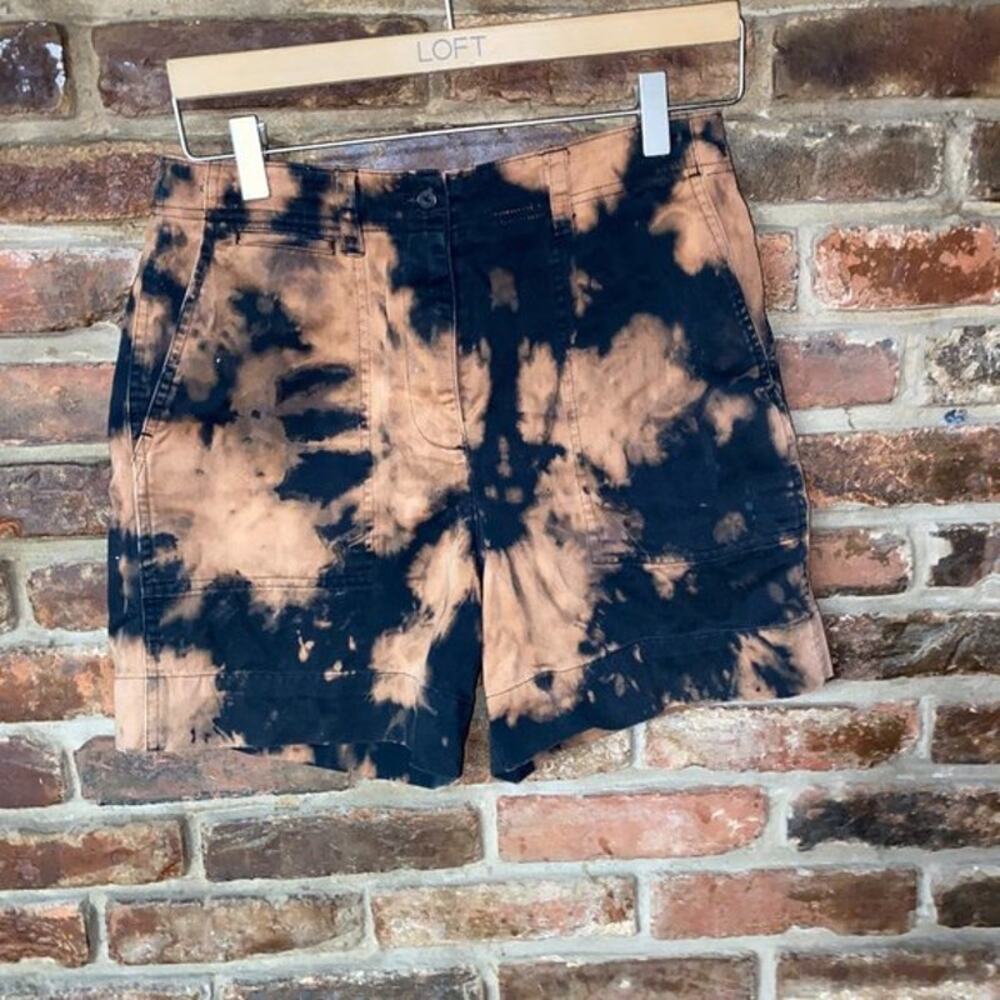 Lauren Ralph Lauren Custom Bleach Tie Dyed Shorts Women's Size 4